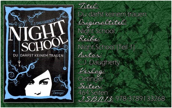 Night School 01 - Du darst keinem trauen von C.J. Daugherty