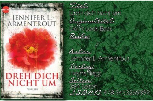 Dreh dich nicht um von Jennifer L. Armentrout