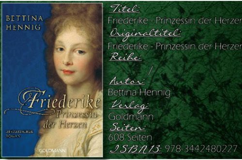 Friederike - Prinzessin der Herzen von Bettina Hennig