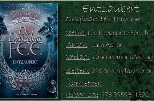 Die Dreizehnte Fee 02 - Entzaubert von Julia Adrian