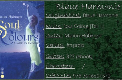 Soul Colours 01 - Blaue Harmonie von Marion Hübinger