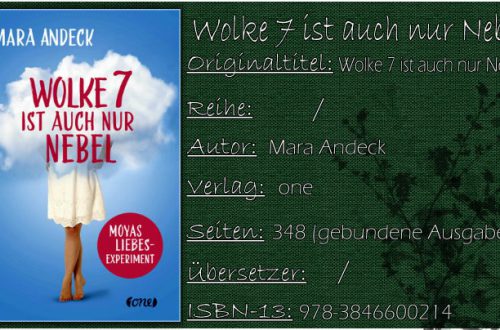 Wolke 7 ist auch nur Nebel von Mara Andeck