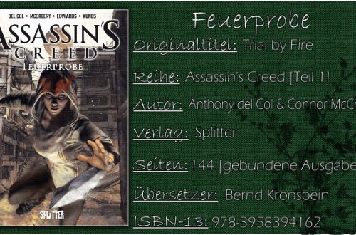 Assassin's Creed 01 - Feuerprobe von Anthony de Col und Conor McCreery (Graphic Novel)