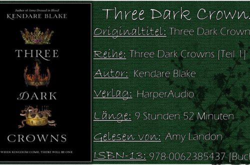 Three Dark Crowns von Kendare Blake