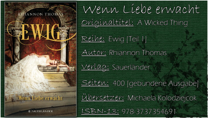 Ewig 01 -Wenn Liebe erwacht von Rhiannon Thomas