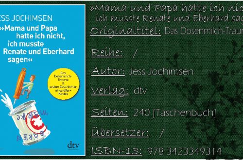 »Mama und Papa hatte ich nicht, ich musste Renate und Eberhard sagen«: Das Dosenmilch-Trauma & andere Geschichten eines 68er-Kindes