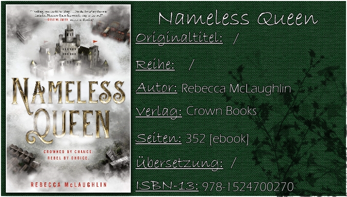 Nameless Queen von Rebecca McLaughlin