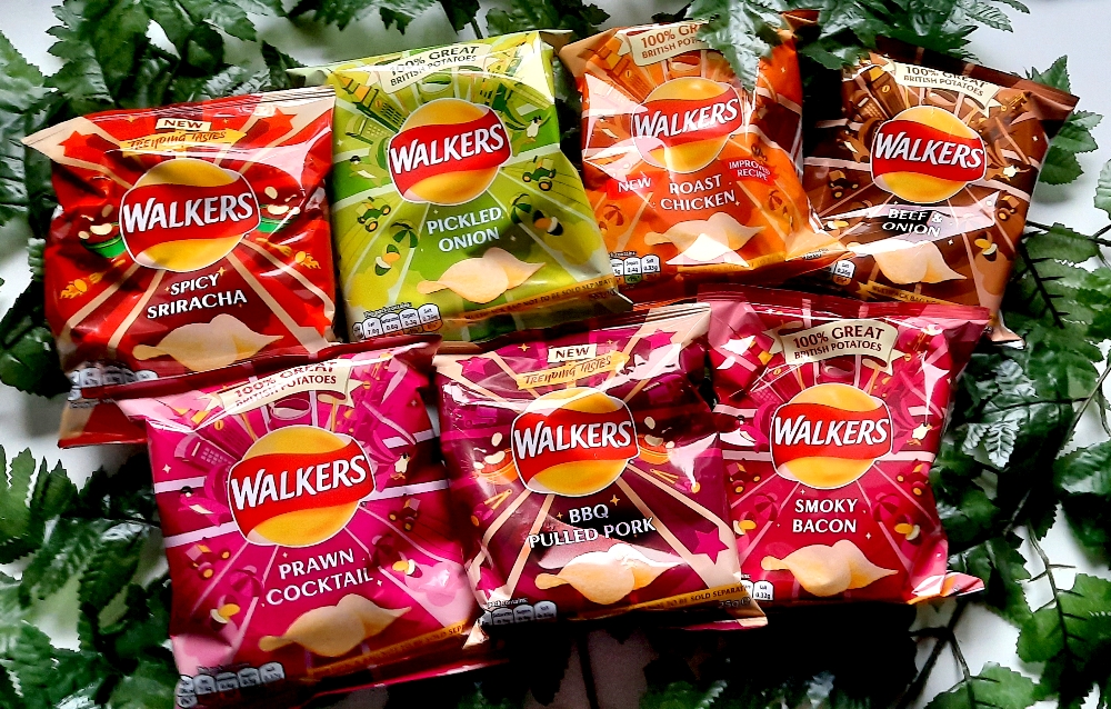 Walkers Chips Übersicht
