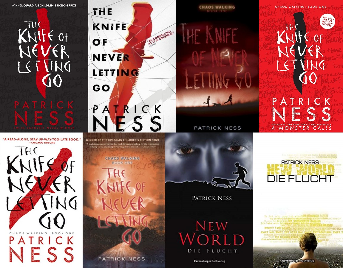 "Chaos Walking 01 - The Knife of Never Letting Go" ist "New World 01 - Die Flucht" von Patrick Ness