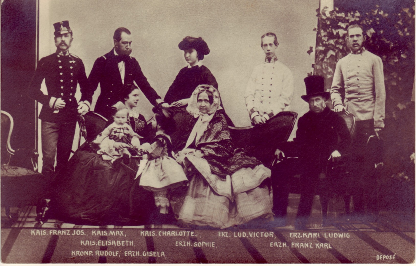 Erzherzogin Sophie und Familie