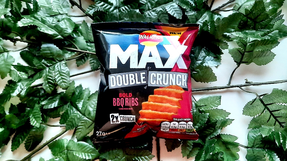 Walkers Max Double Crunch Bold BBQ Ribs
