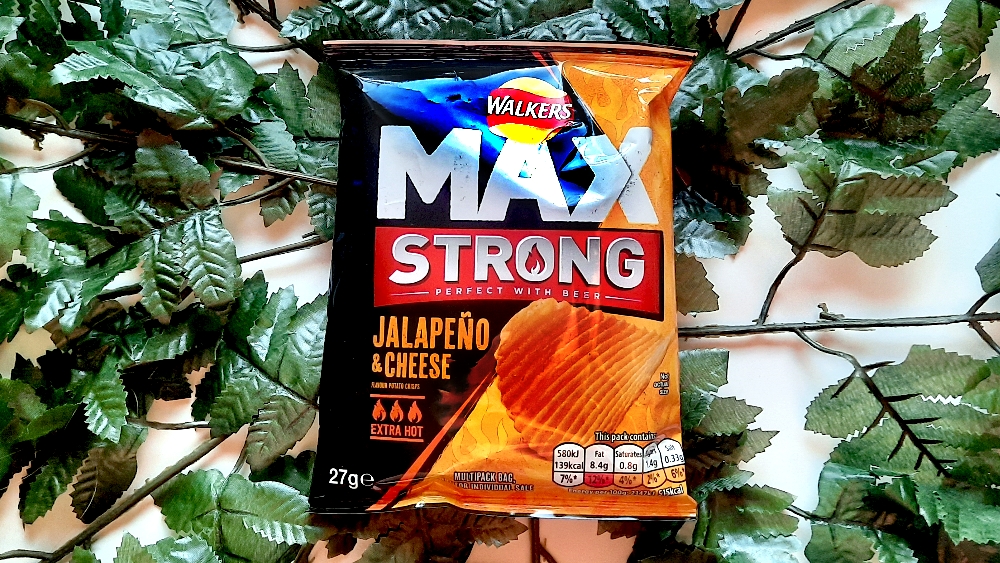 Walkers Max Strong Jalapeño & Cheese