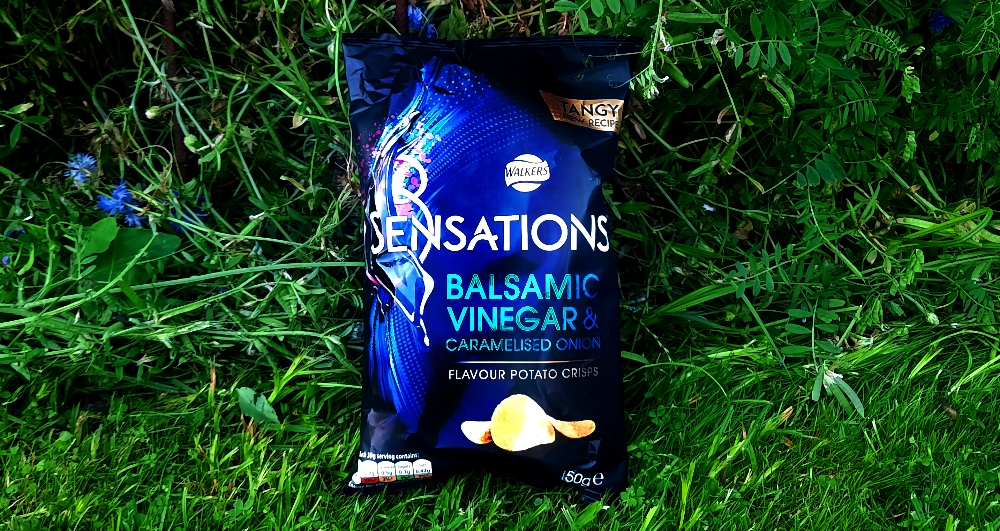 Walkers Sensation Balsamic Vinegar & Caramelised Onion