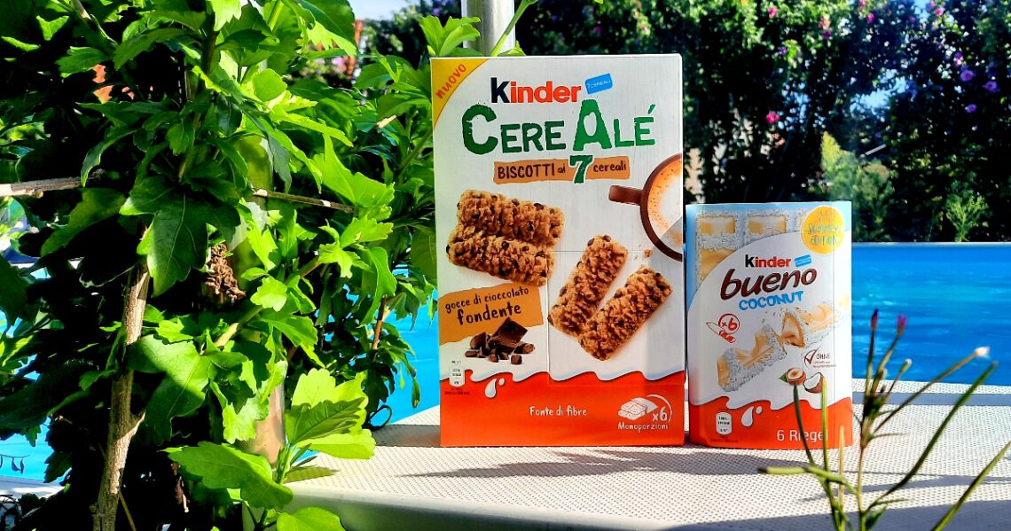 kinder cerealé und bueno kokos titelbild