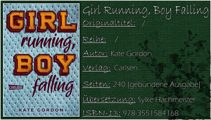 Girl Running, Boy Falling von Kate Gordon